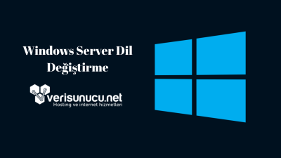 Windows Server Dil Değiştirme